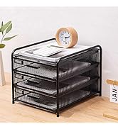 Amazon.co.jp: 金属 引き出し 書類トレー ファイルラック 2段//3段/4段